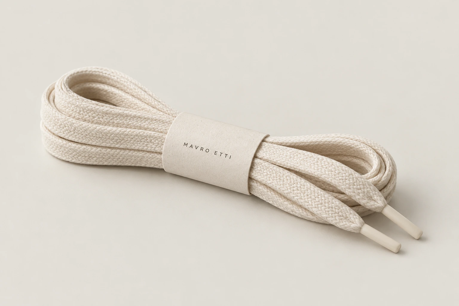Flat Lace Set in Cream, Studio view